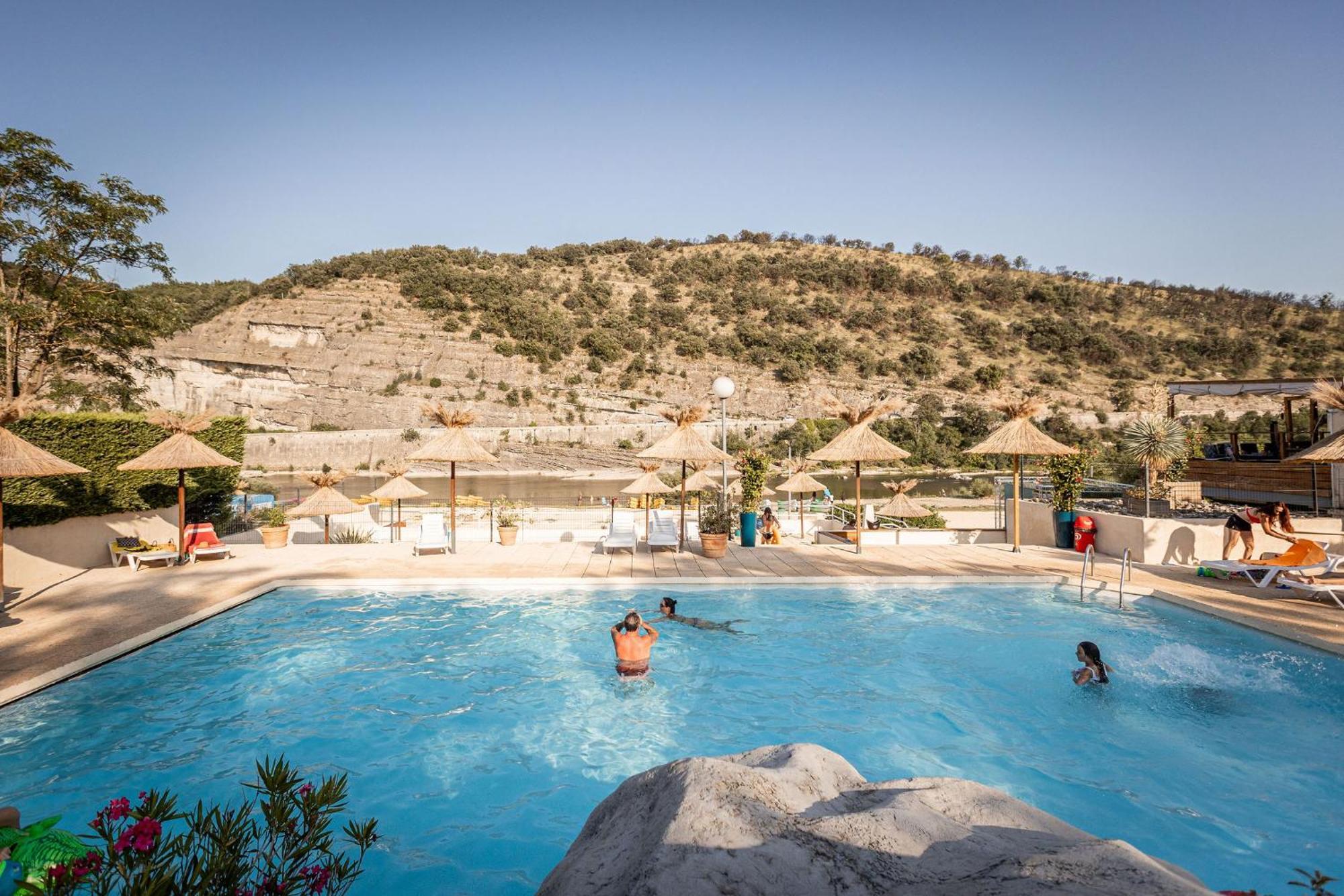 Aloha Plage Camping 4Etoiles Sampzon Eksteriør billede