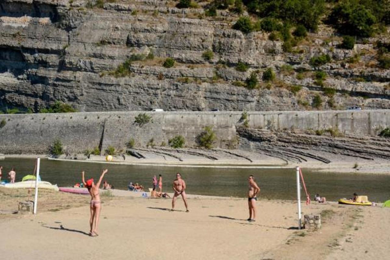 Aloha Plage Camping 4Etoiles Sampzon Eksteriør billede